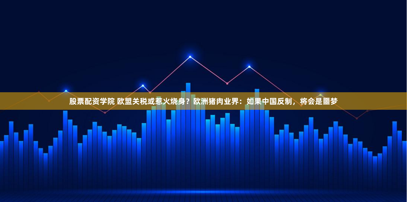 股票配资学院 欧盟关税或惹火烧身?欧洲猪肉业界:如果中国反制,将会是噩梦